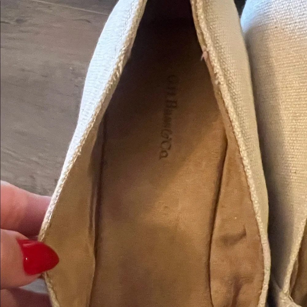 Elegant Cream espadrilles